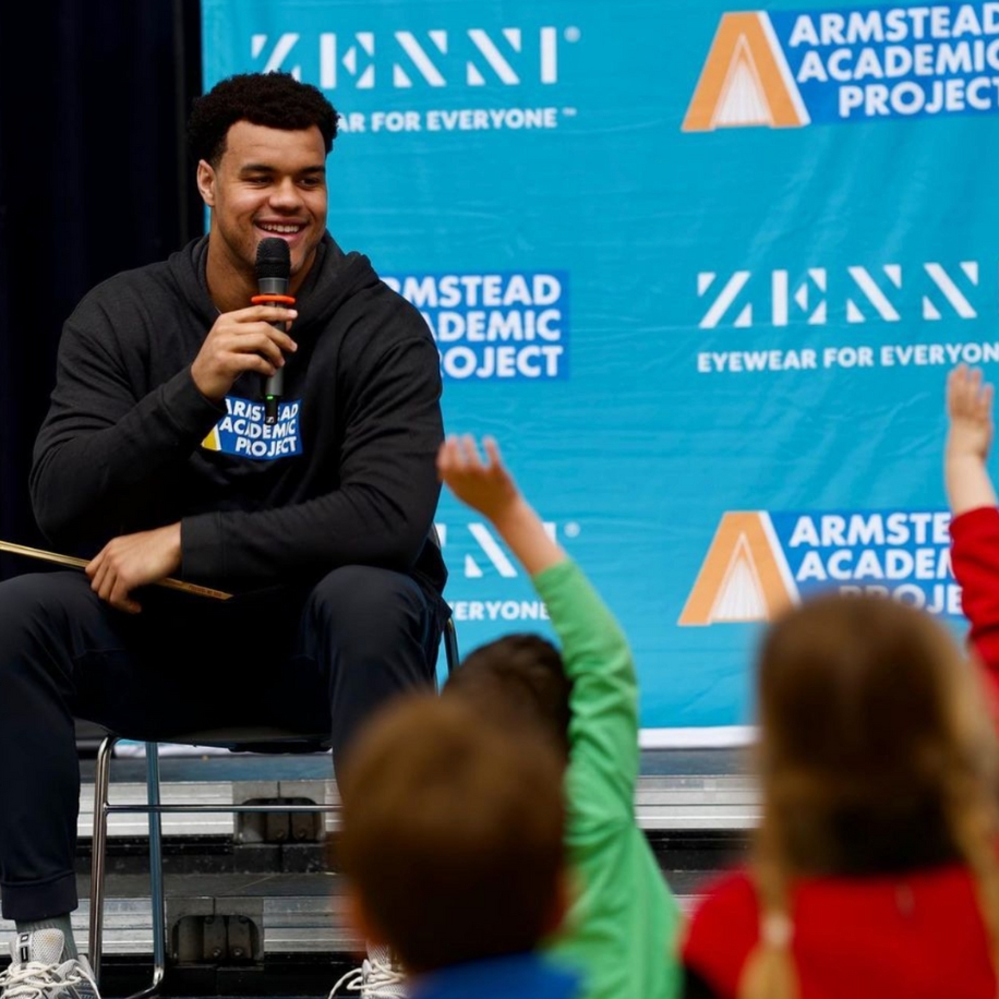 49ers Player Arik Armstead and Zenni’s Educational Impact - Zenni Gives